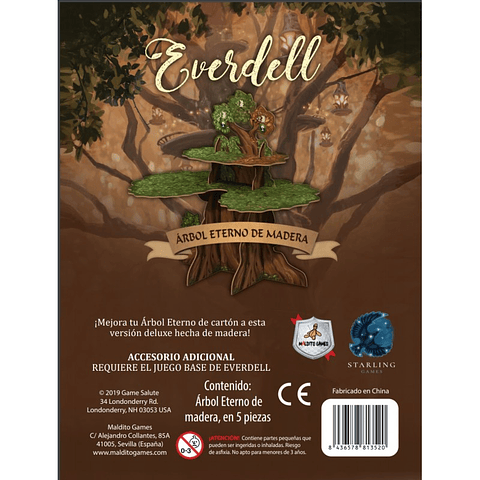 Everdell: Árbol Eterno De Madera