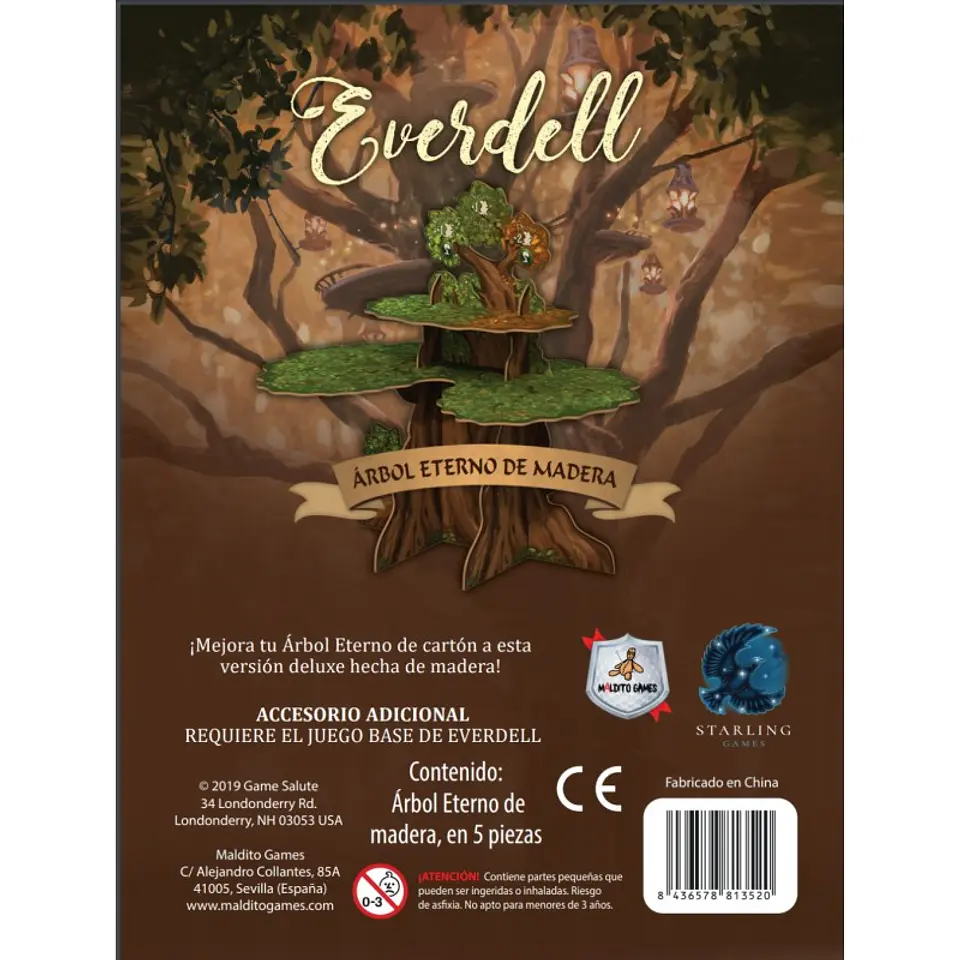 Everdell: Árbol Eterno De Madera 2