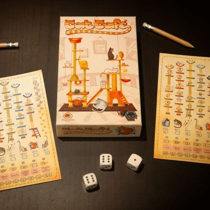 Cat Café - Juego de Mesa - Inglés 2