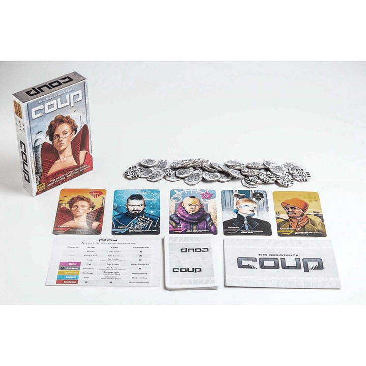 Coup - Juego de Mesa Inglés 4