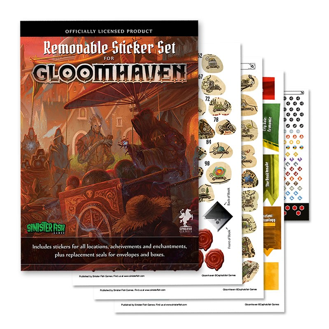 Gloomhaven: Stickers Removible 1