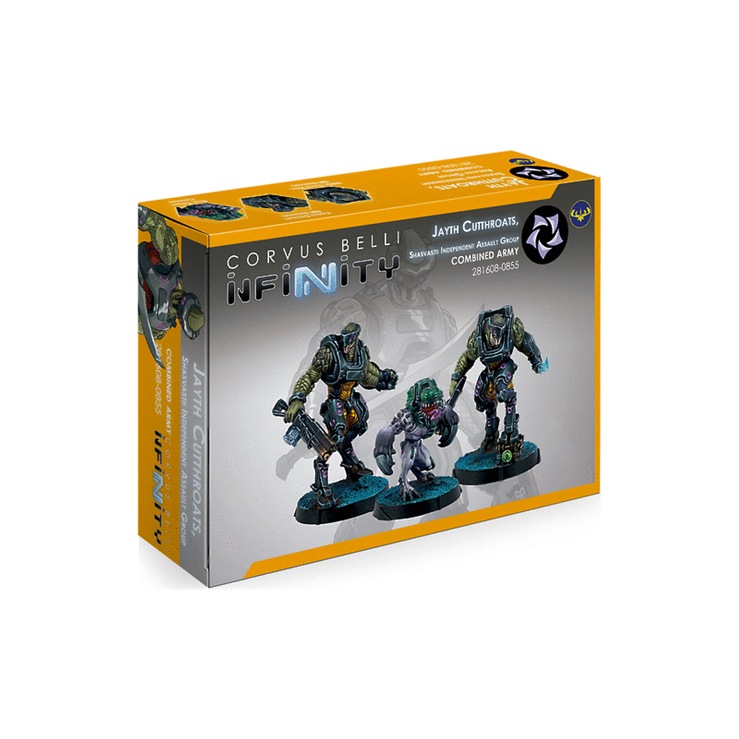 Jayth Cutthroats, Shasvastii Independent Assault Group - Infinity - Preventa 1