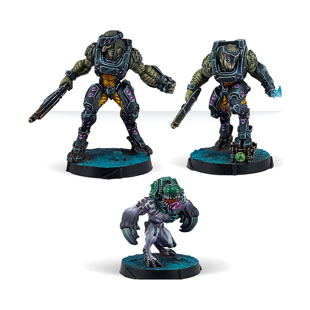 Jayth Cutthroats, Shasvastii Independent Assault Group - Infinity - Preventa 2