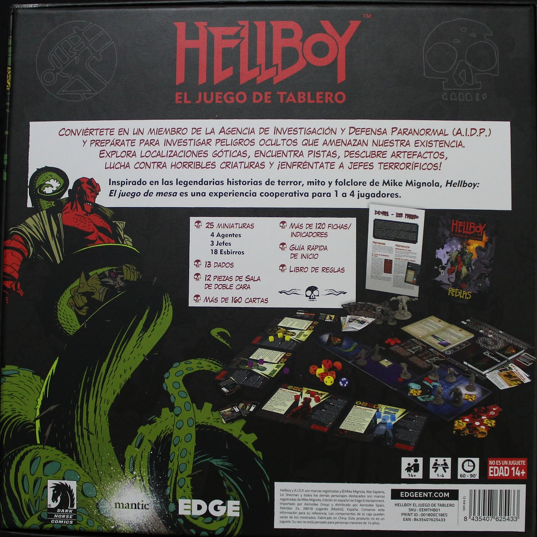Hellboy: El Juego de Tablero - Español 6