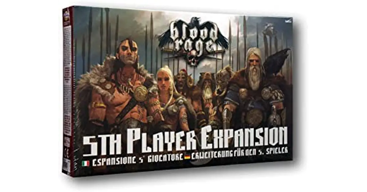 Blood Rage - Expansión para 5 jugadores - Español