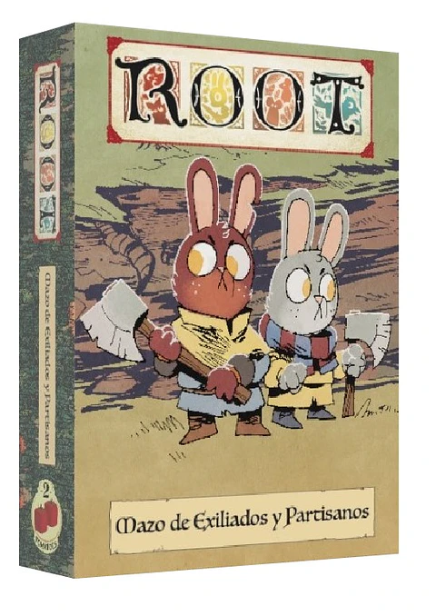 Root: Pack Cartas de Exiliados y Partisanos - Español
