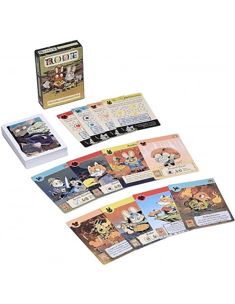 Root: Pack Cartas de Exiliados y Partisanos - Español
