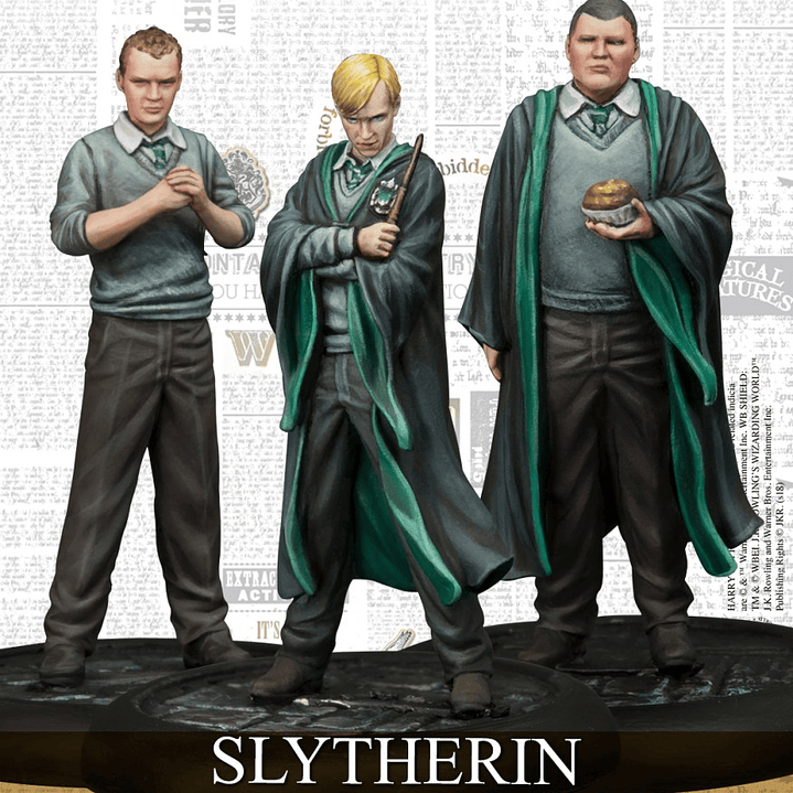 Preventa - Harry Potter Miniature Game: Estudiantes de Slytherin 1