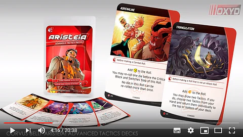 Preventa - Aristeia! - Advanced Tactics Decks Corvus Belli