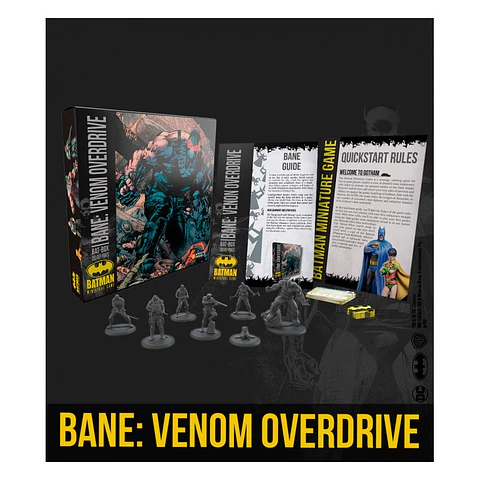 BATMAN MINIATURE GAMES - BANE: VENOM OVERDRIVE - Ingles