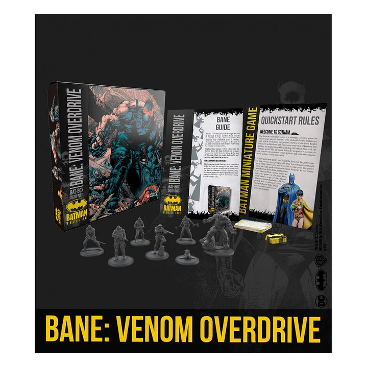 BATMAN MINIATURE GAMES - BANE: VENOM OVERDRIVE - Ingles 1