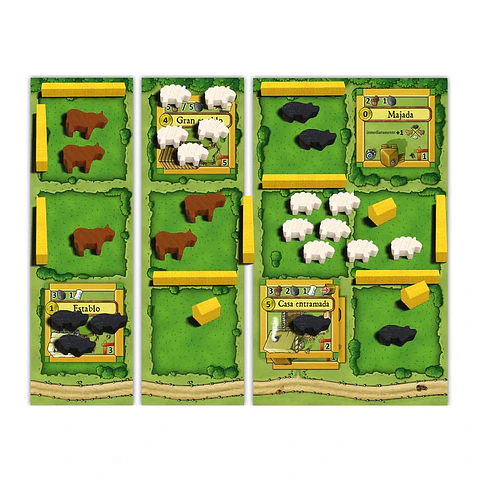 Agricola Animales en la Granja - Español