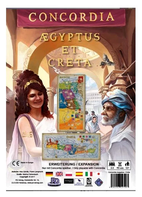 Concordia - Expansión Creta y Aegyptus - Español