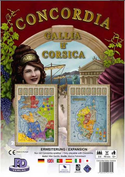 Concordia - Expansión Gallia y Corsica - Español