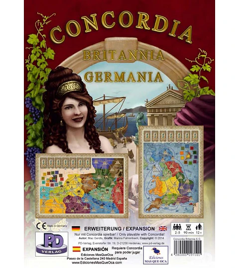 Concordia - Expansión Britannia y Germania - Español