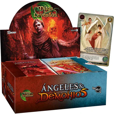 Mitos Y Leyendas - Ángeles Y Demonios - Display De Sobres