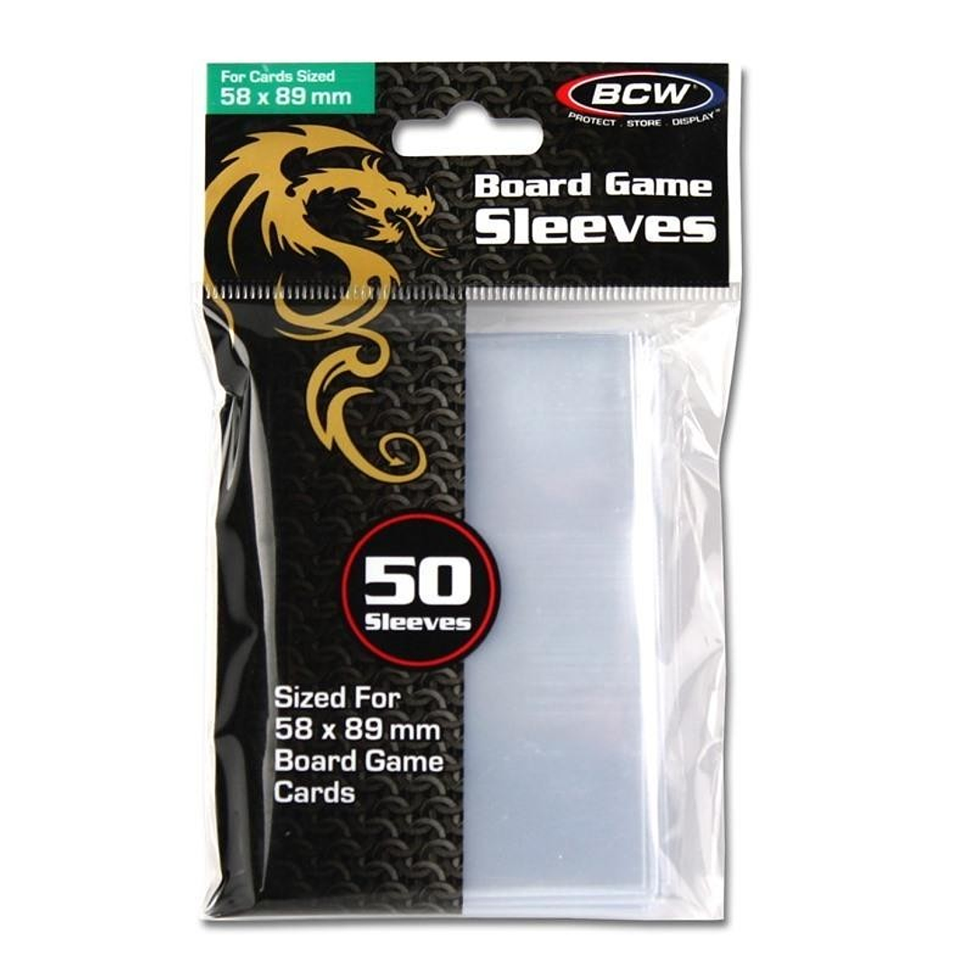 Board Game Sleeves (BCW) - Protectores 58x89 mm 1