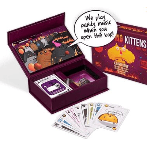 Exploding Kittens: Party Pack (NO INCLUYE BATERÍAS) - Español