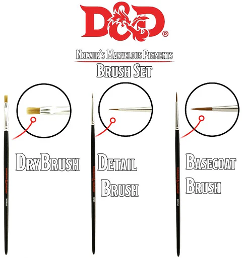 Paint Set D&D Nolzurs Marvelous Brush Set
