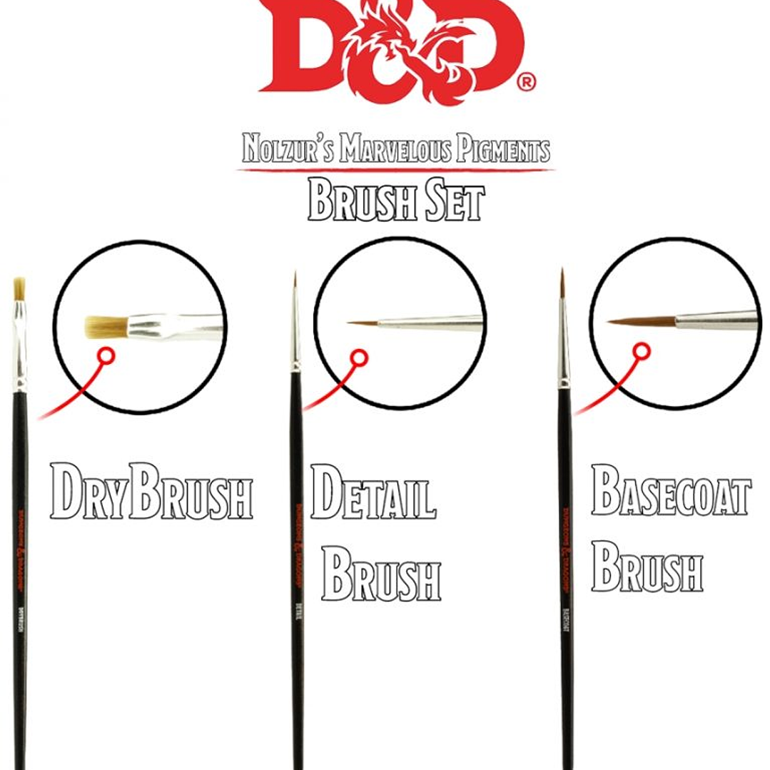 Paint Set D&D Nolzurs Marvelous Brush Set 2