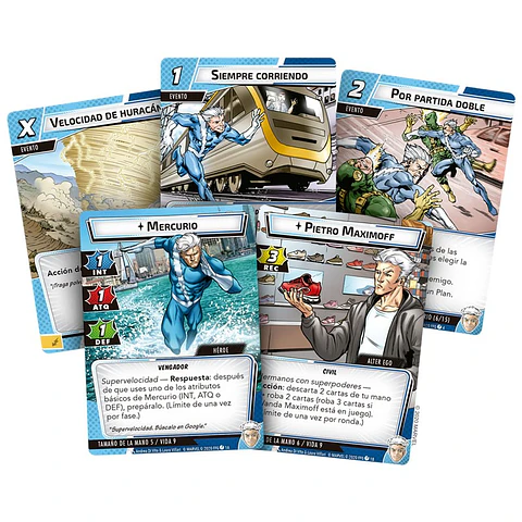 Marvel Champions: Quicksilver - Español
