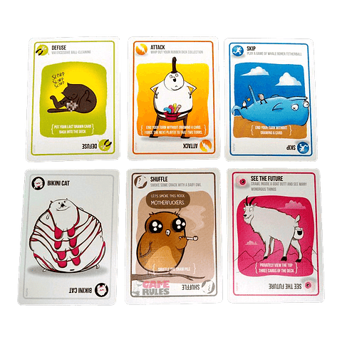 Exploding Kittens NSFW - Español