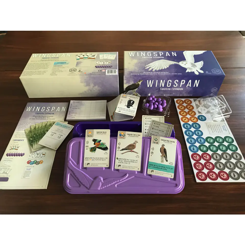 Wingspan - Expansión Europea - Español 2