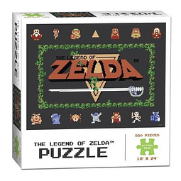 The Legend of Zelda Puzzle - Classic 550 Piezas