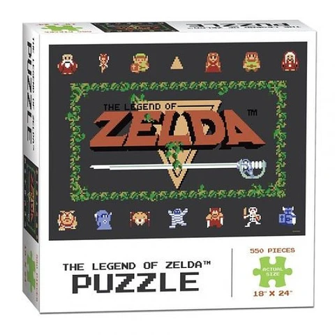 The Legend of Zelda Puzzle - Classic 550 Piezas