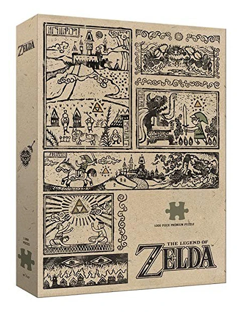 The Legend of Zelda - Legend of The Hero - Premium Puzzle 1000 Piezas