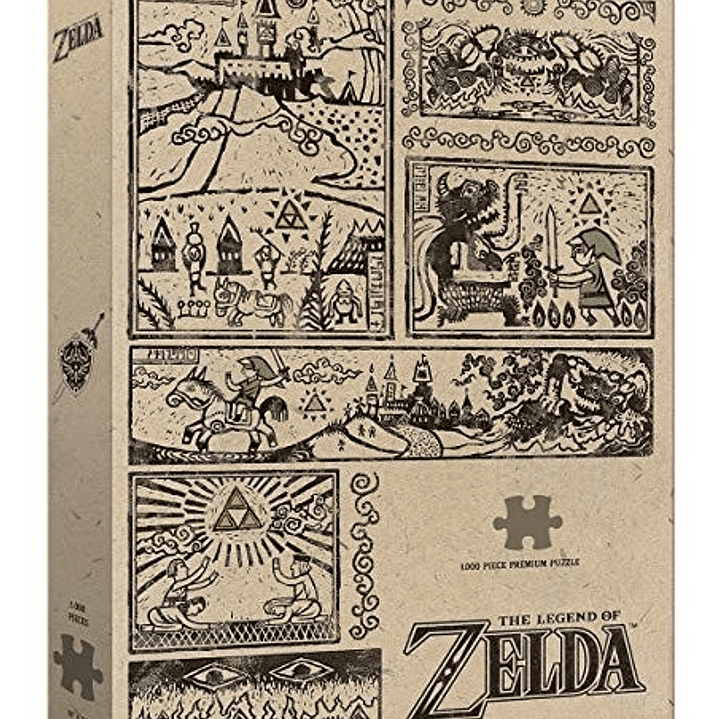 The Legend of Zelda - Legend of The Hero - Premium Puzzle 1000 Piezas 1