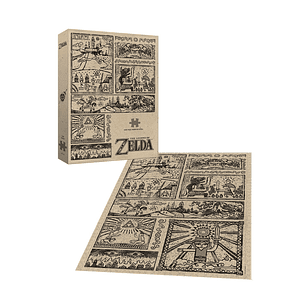 The Legend of Zelda - Legend of The Hero - Premium Puzzle 1000 Piezas
