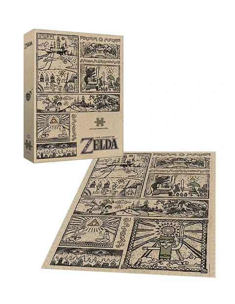 The Legend of Zelda - Legend of The Hero - Premium Puzzle 1000 Piezas