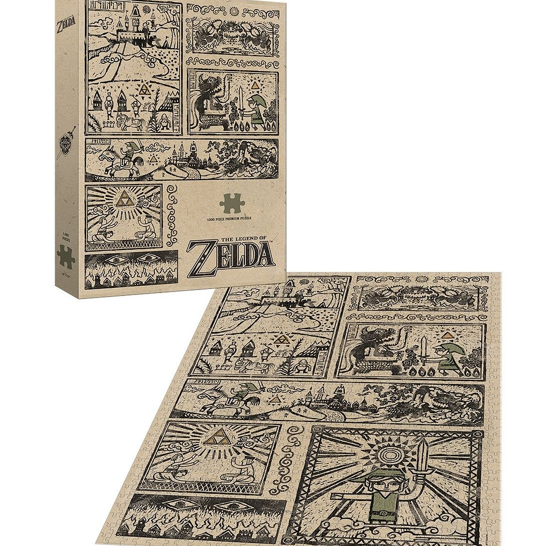 The Legend of Zelda - Legend of The Hero - Premium Puzzle 1000 Piezas 2