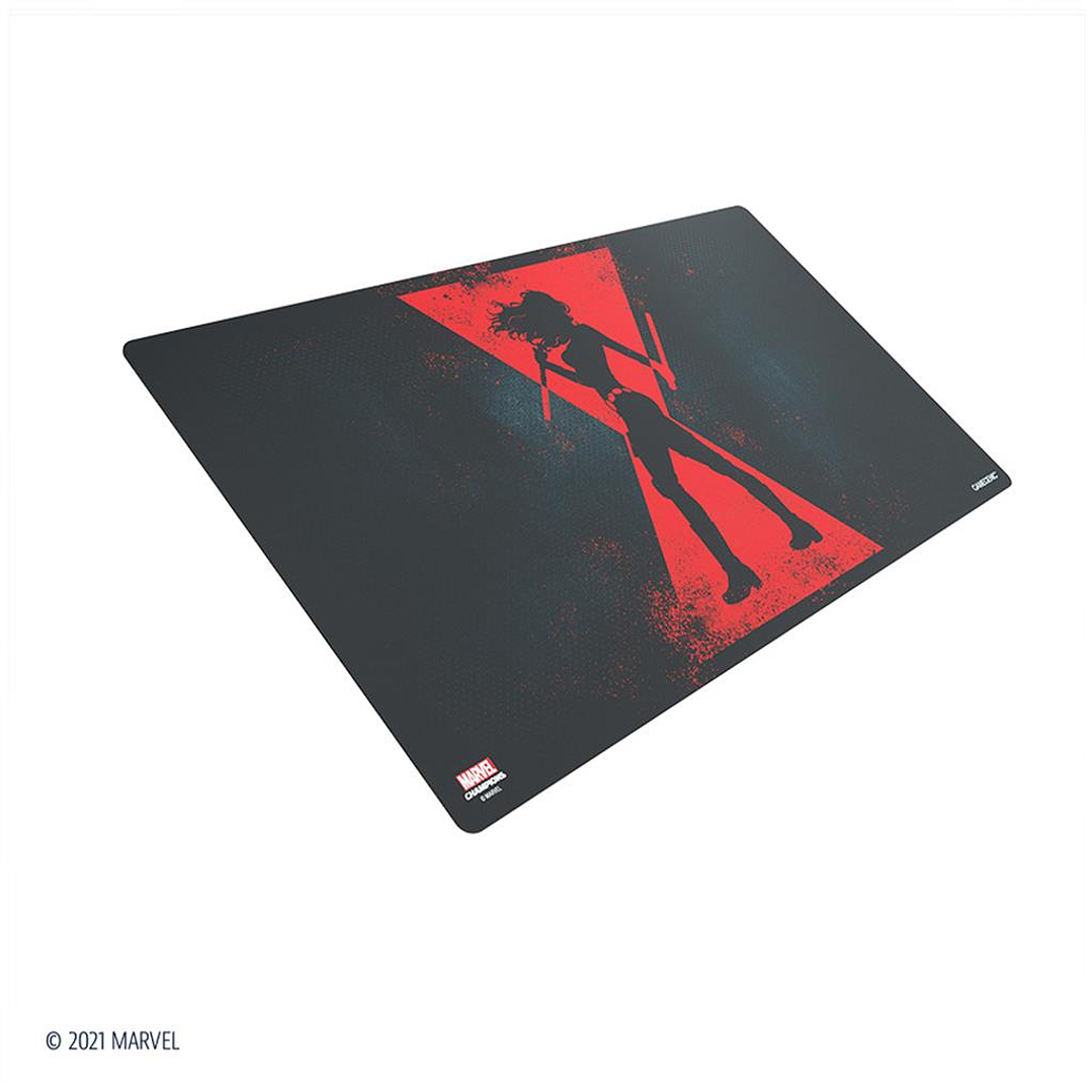 Marvel Champions Game Mat – Black Widow 1