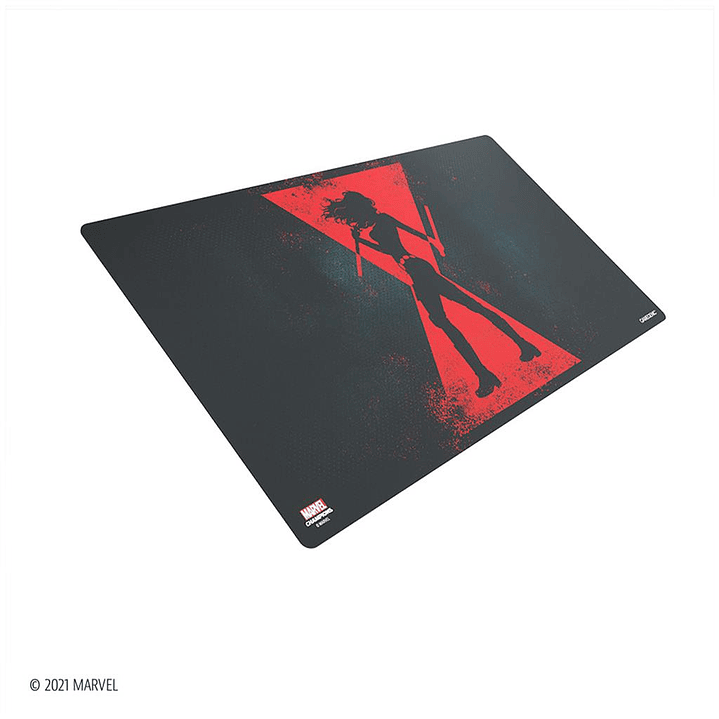 Marvel Champions Game Mat – Black Widow 1