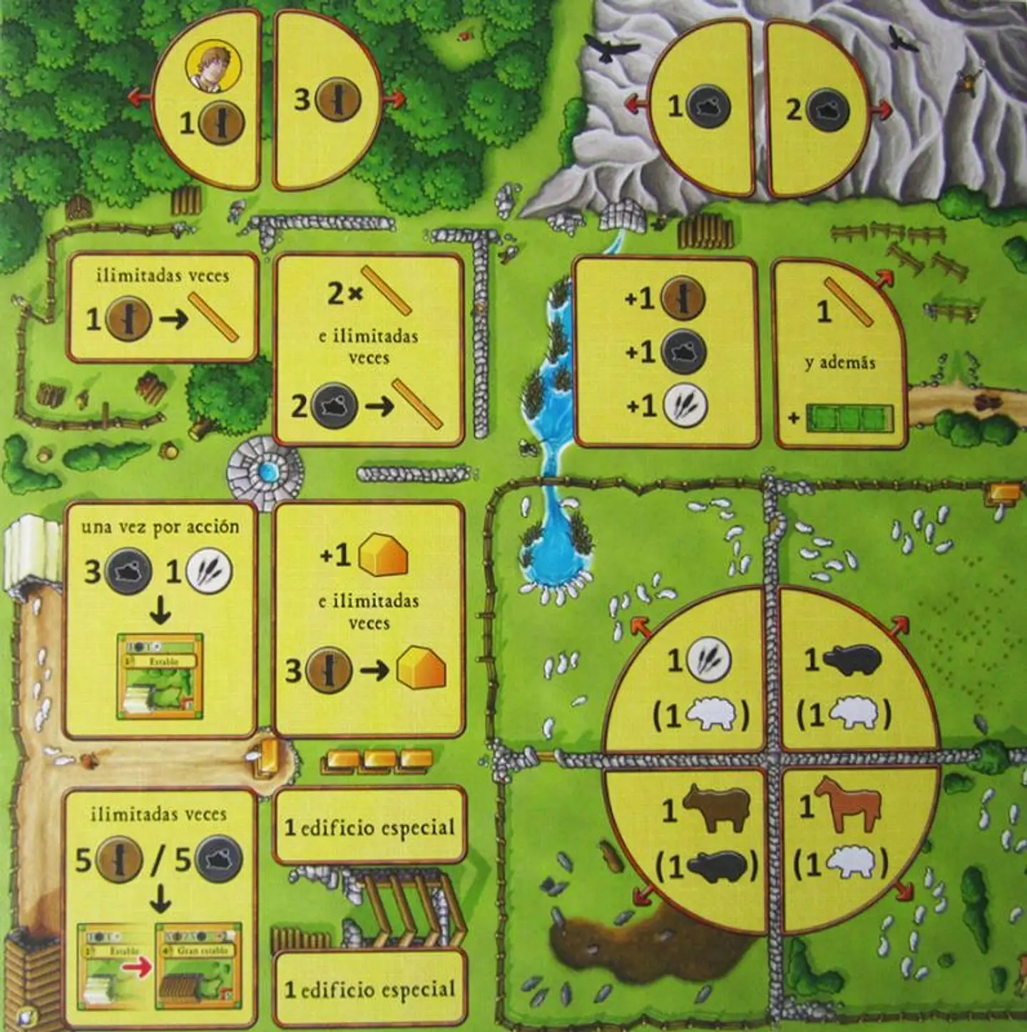Agrícola: Expansión Edificios en La Granja - Español 2