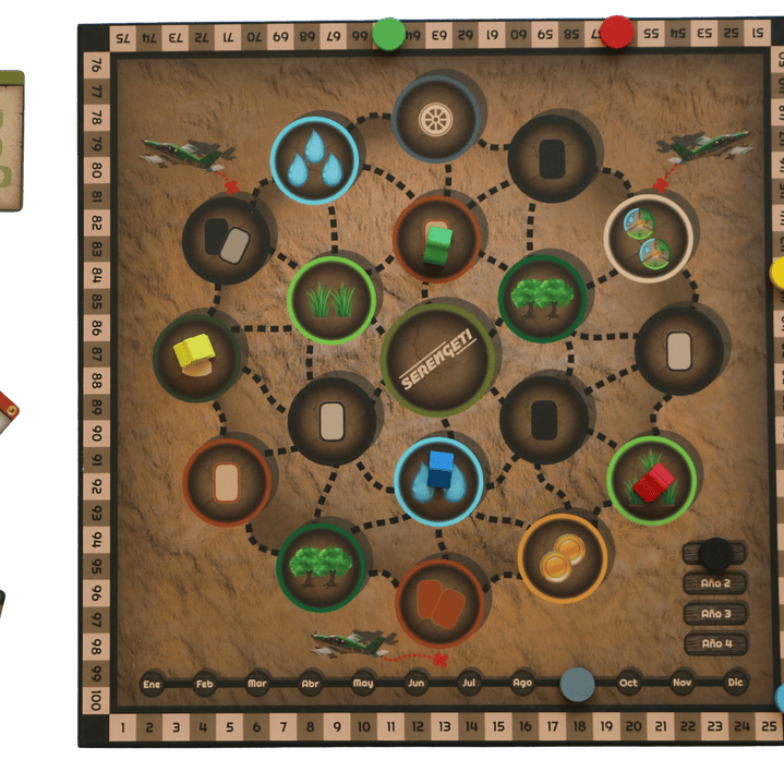 Serengueti - Juego de Mesa - Español 2