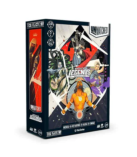 Unmatched: Battle of Legends Volumen 1 - Español