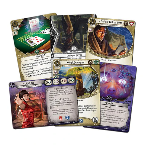 Arkham Horror LCG: Los confines de la Tierra Expansión investigadores - Español