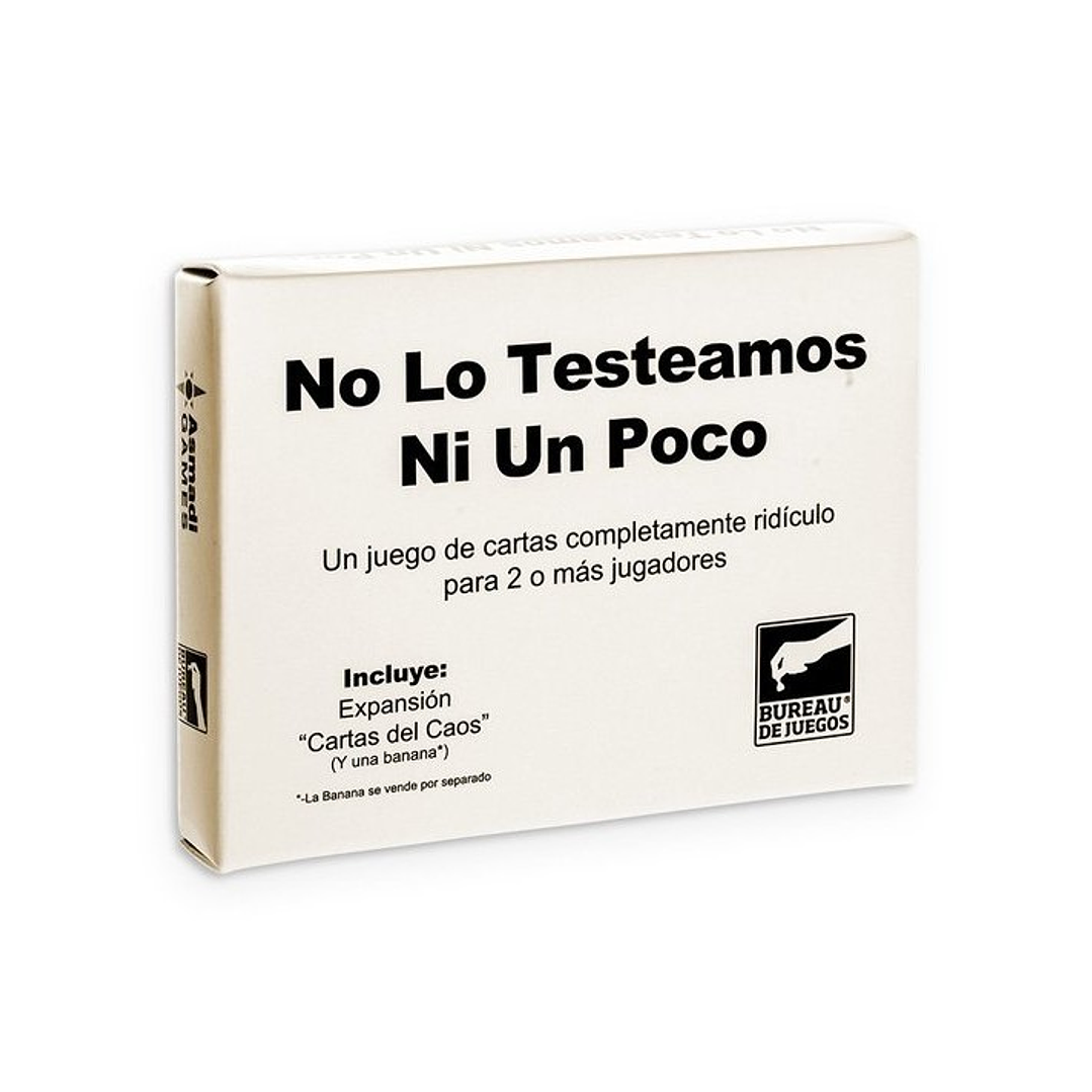 No Lo Testeamos Ni Un Poco - Español 1