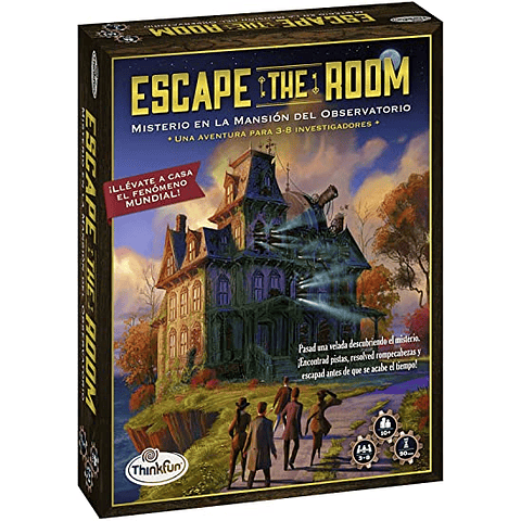 Preventa - Escape the Room - Misterio en la Mansión del Observatorio - Español