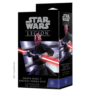 Star Wars Legion - Darth Maul y Droides sonda sith Expansión de agente - Español