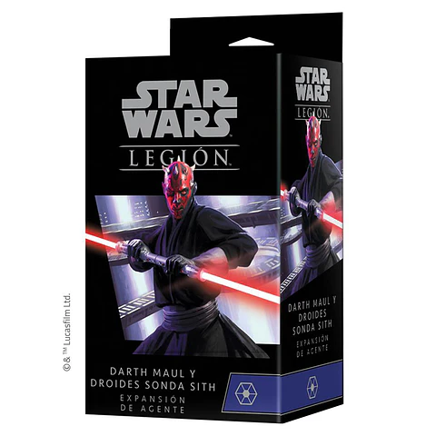 Star Wars Legion - Darth Maul y Droides sonda sith Expansión de agente - Español