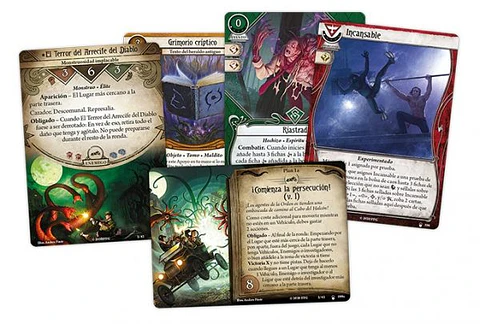 Arkham Horror LCG - Horror a toda máquina / La Conspiración de Innsmouth - Español