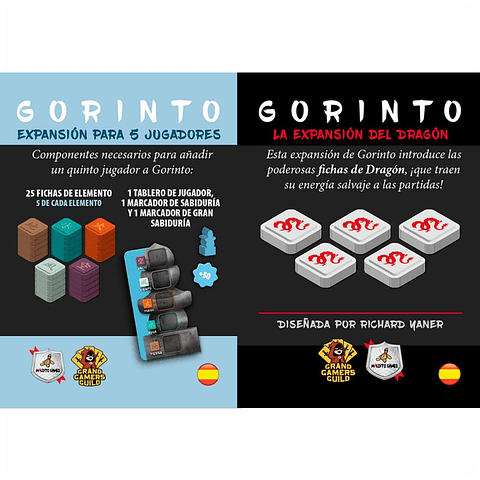 Preventa - Gorinto - Pack Expansión Para 5 Jugadores + Dragón - Español