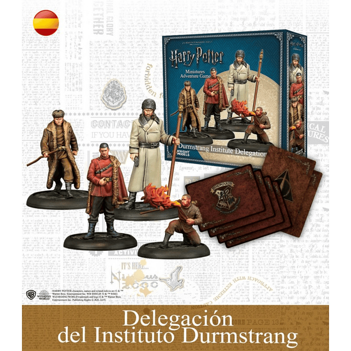 Preventa - Harry Potter Miniatures Adventure Game - Delegación del Instituto Durmstrang - Español 1