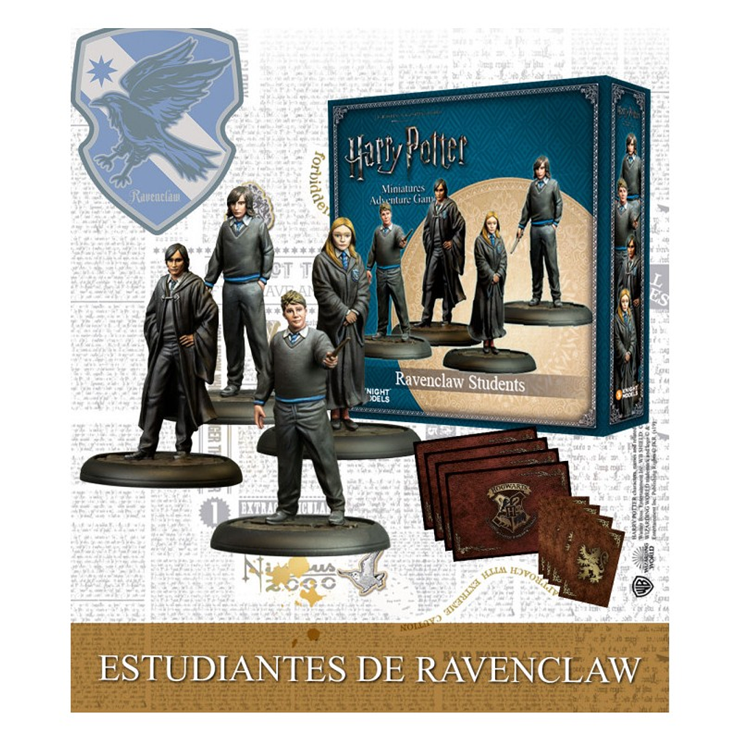 Preventa - Harry Potter Miniatures Adventure Game - ESTUDIANTES RAVENCLAW - Español 1