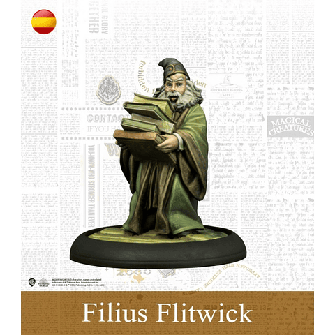 Preventa - Harry Potter Miniatures Adventure Game - Dumbledore & Flitwick - Español