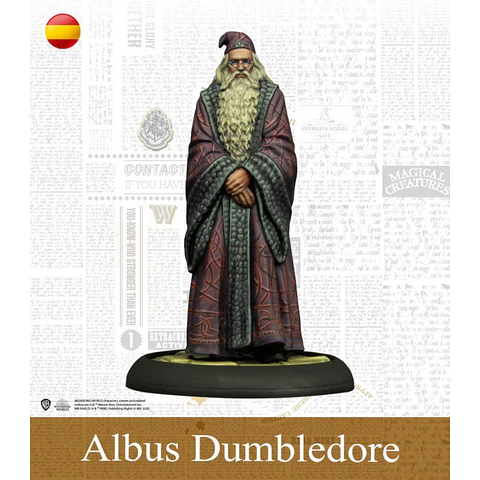 Preventa - Harry Potter Miniatures Adventure Game - Dumbledore & Flitwick - Español